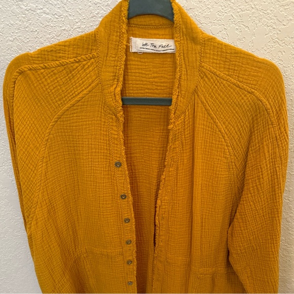 Free People Summer Daydream Buttondown - Picture 2 of 5